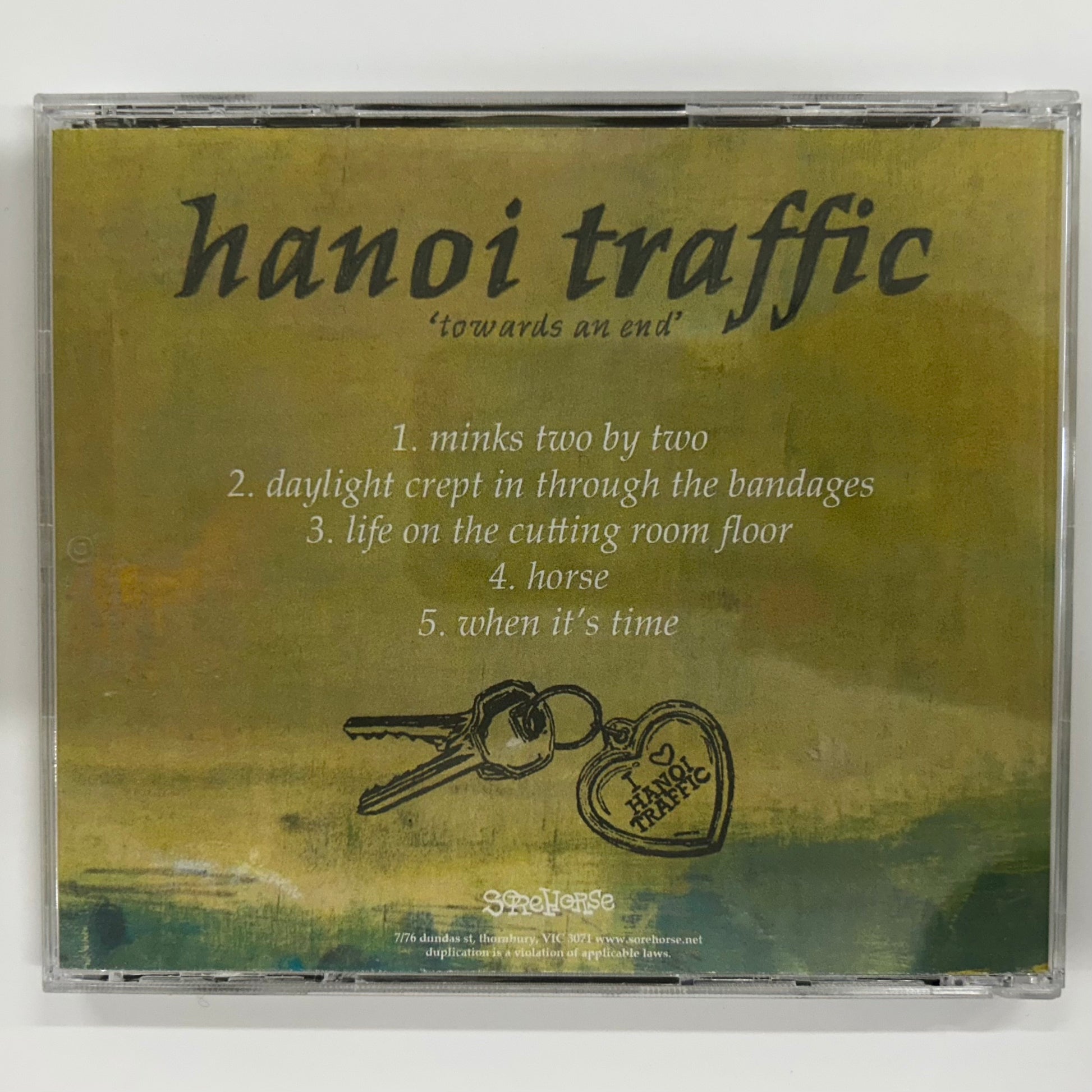 Hanoi Traffic – Towards An End CD (Rare / Used, VG+)