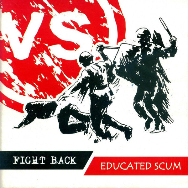 Fight Back / Educated Scum – Split CD (Rare / Used, VG+)