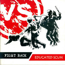 Fight Back / Educated Scum – Split CD (Rare / Used, VG+)
