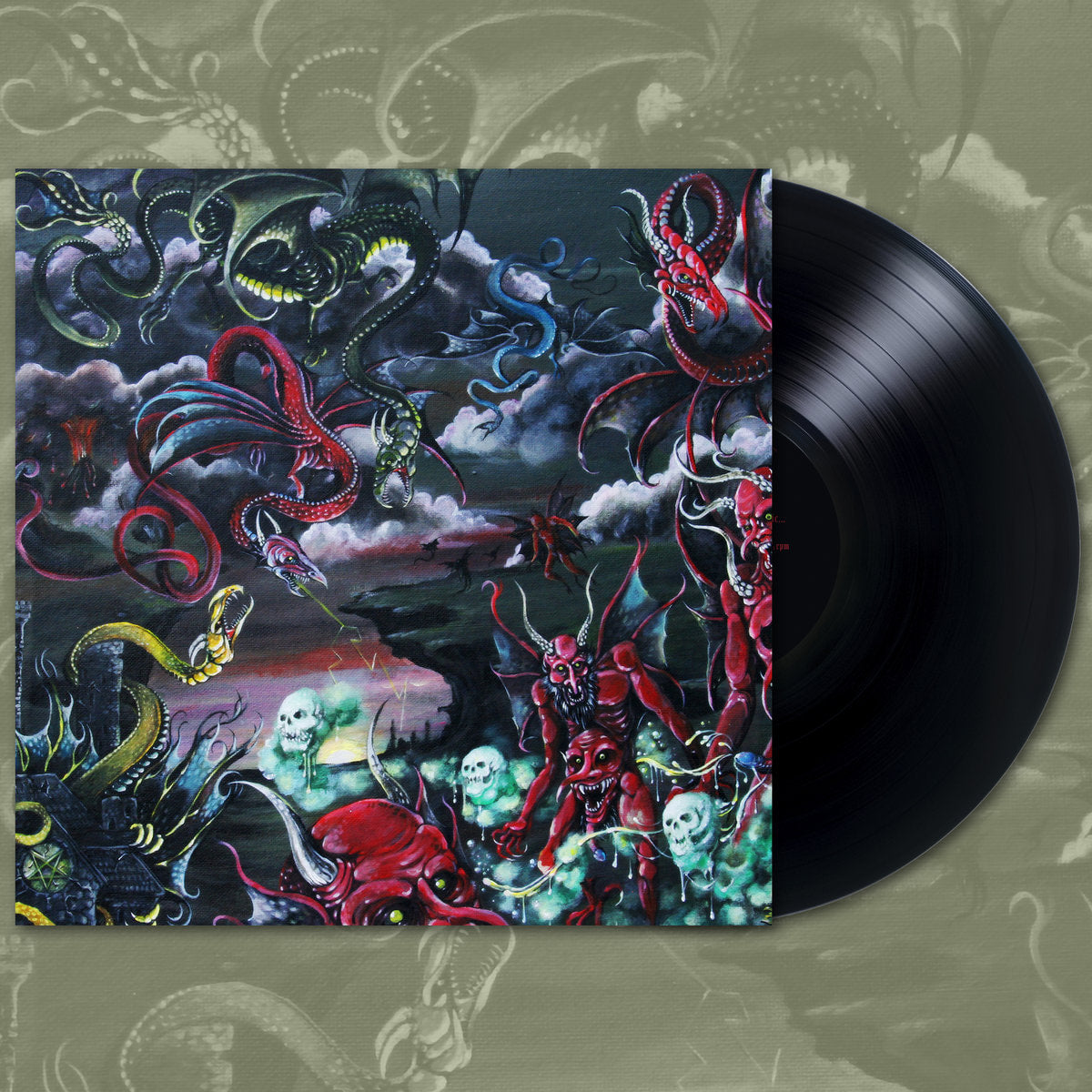Daeva – Through Sheer Will And Black Magic… LP