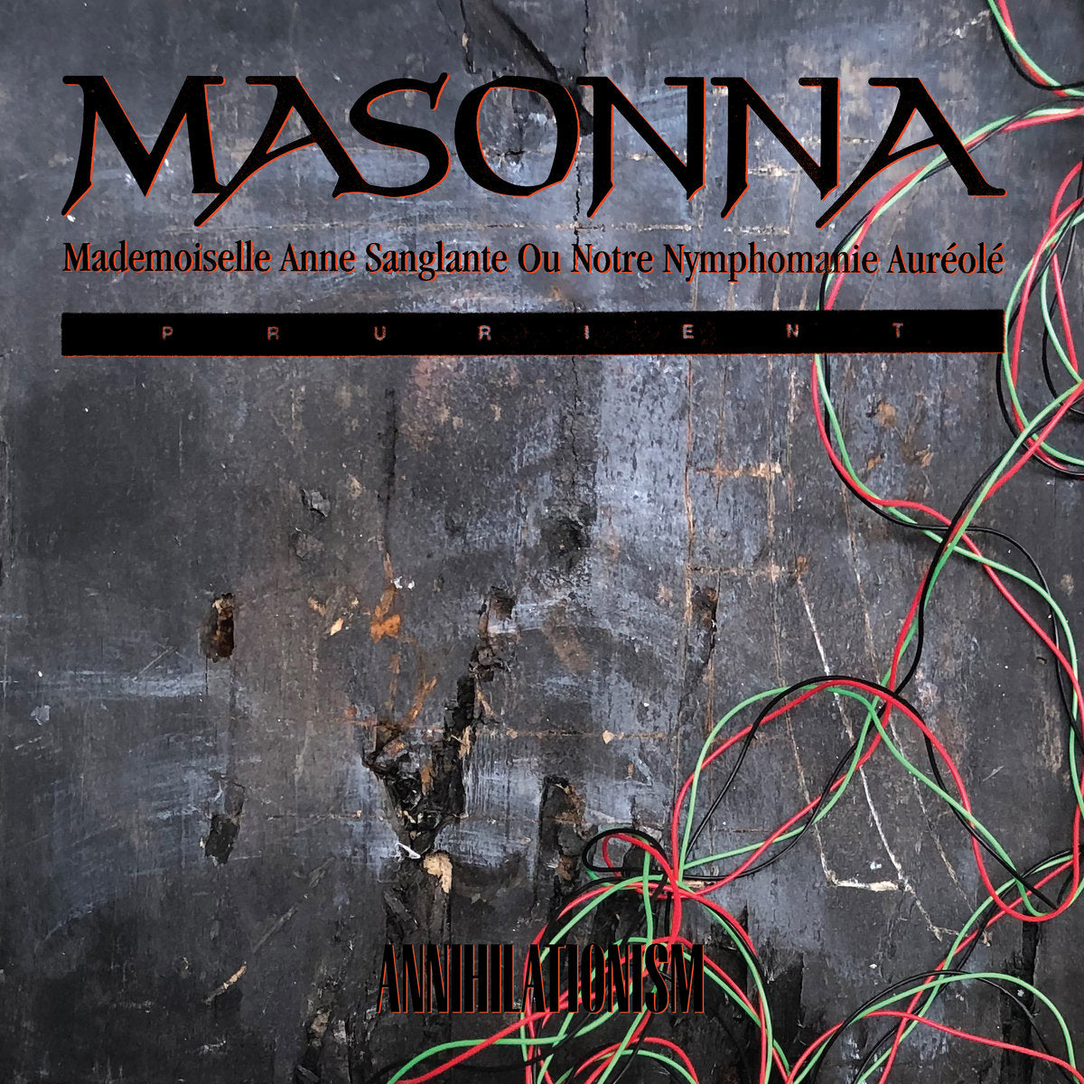 Masonna/Prurient – Annihilationism LP