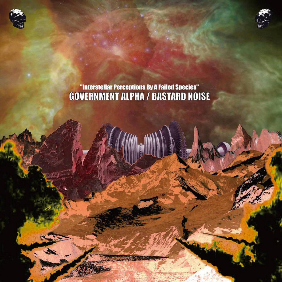 Bastard Noise / Government Alpha – Interstellar Perceptions By a Failed Species LP