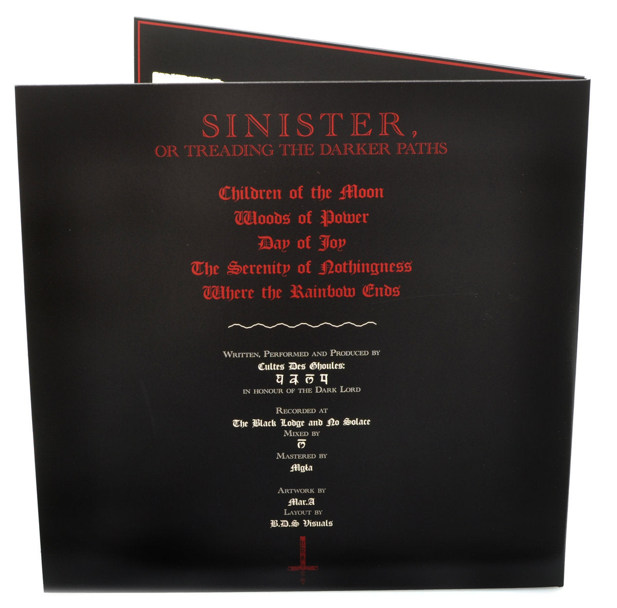 Cultes Des Ghoules – Sinister, Or Treading The Darker Paths 2LP