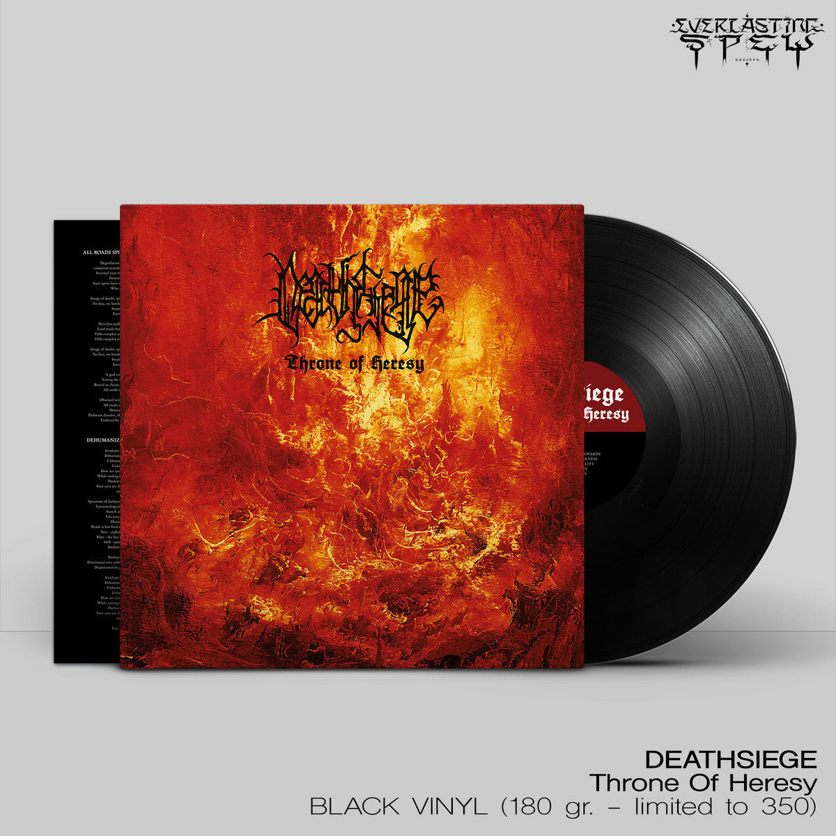 Deathsiege – Throne Of Heresy LP