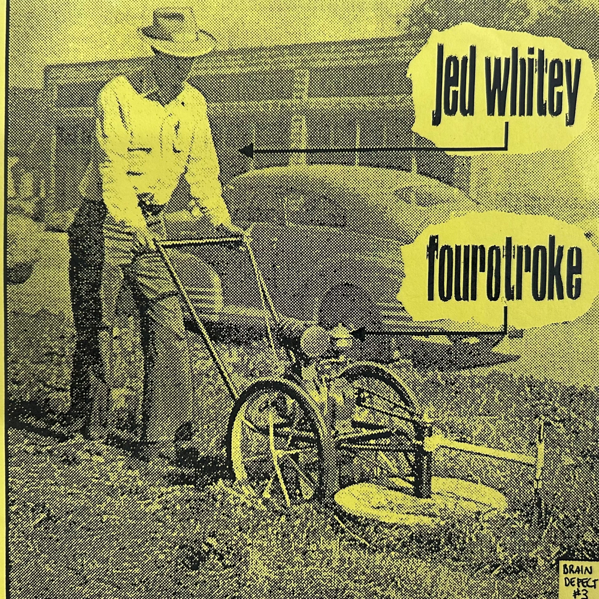 Jed Whitey, Fourstroke – Untitled 7&quot; (Rare / Used, VG+)