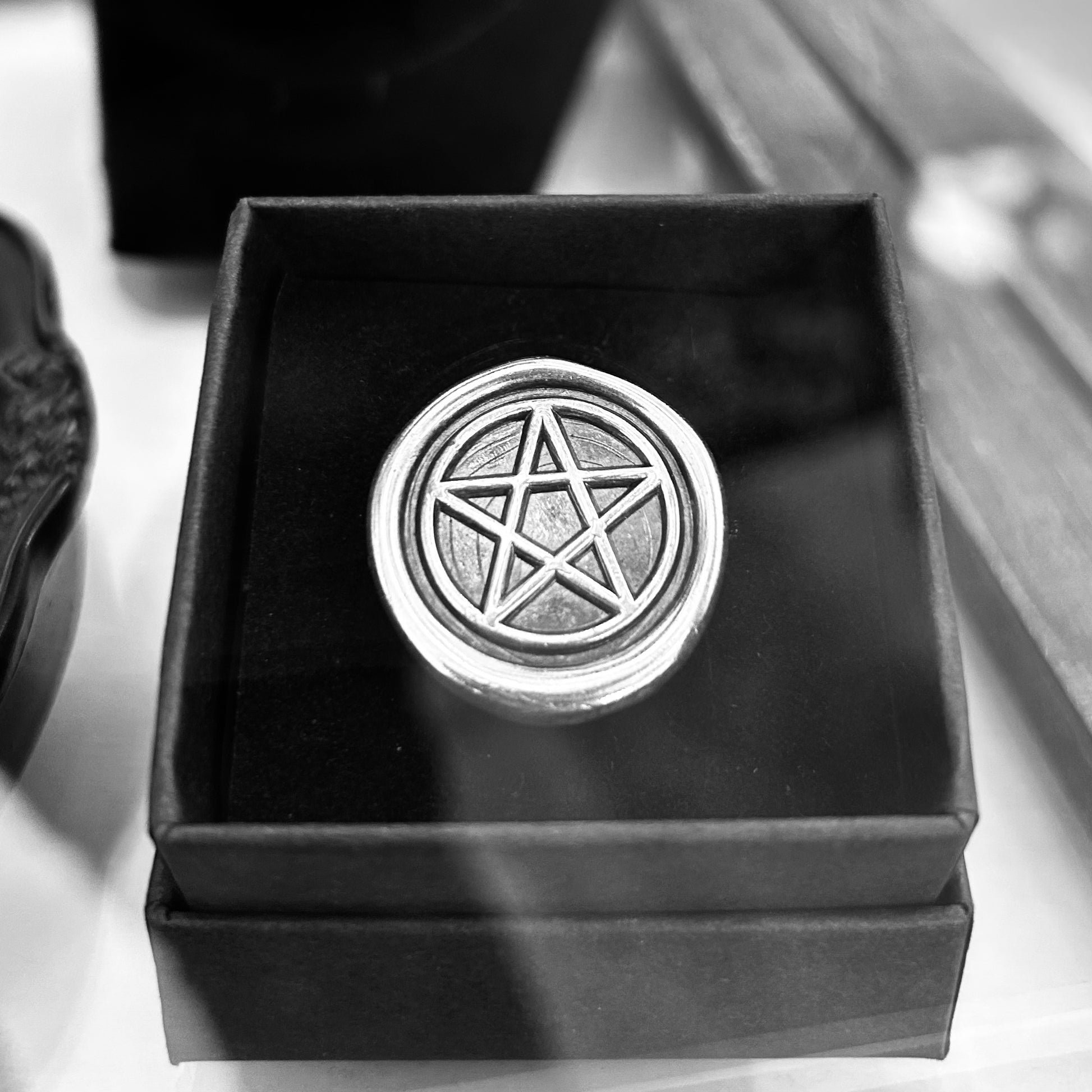 Hex Arcana Jewellery, &#39;Pentacle&#39; Ring