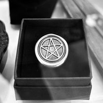 Hex Arcana Jewellery, &#39;Pentacle&#39; Ring