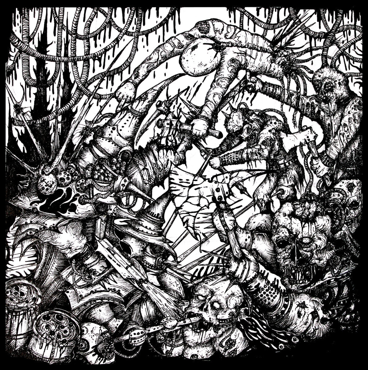 Sonic Poison / Axeslaughter – Split 7”