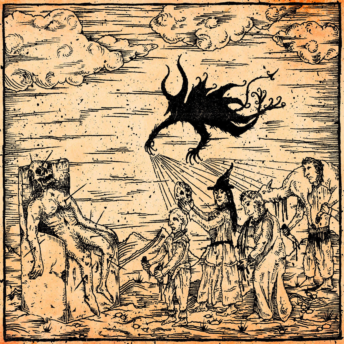 Grógaldr / Äkth Gánahëth – S/T Split LP