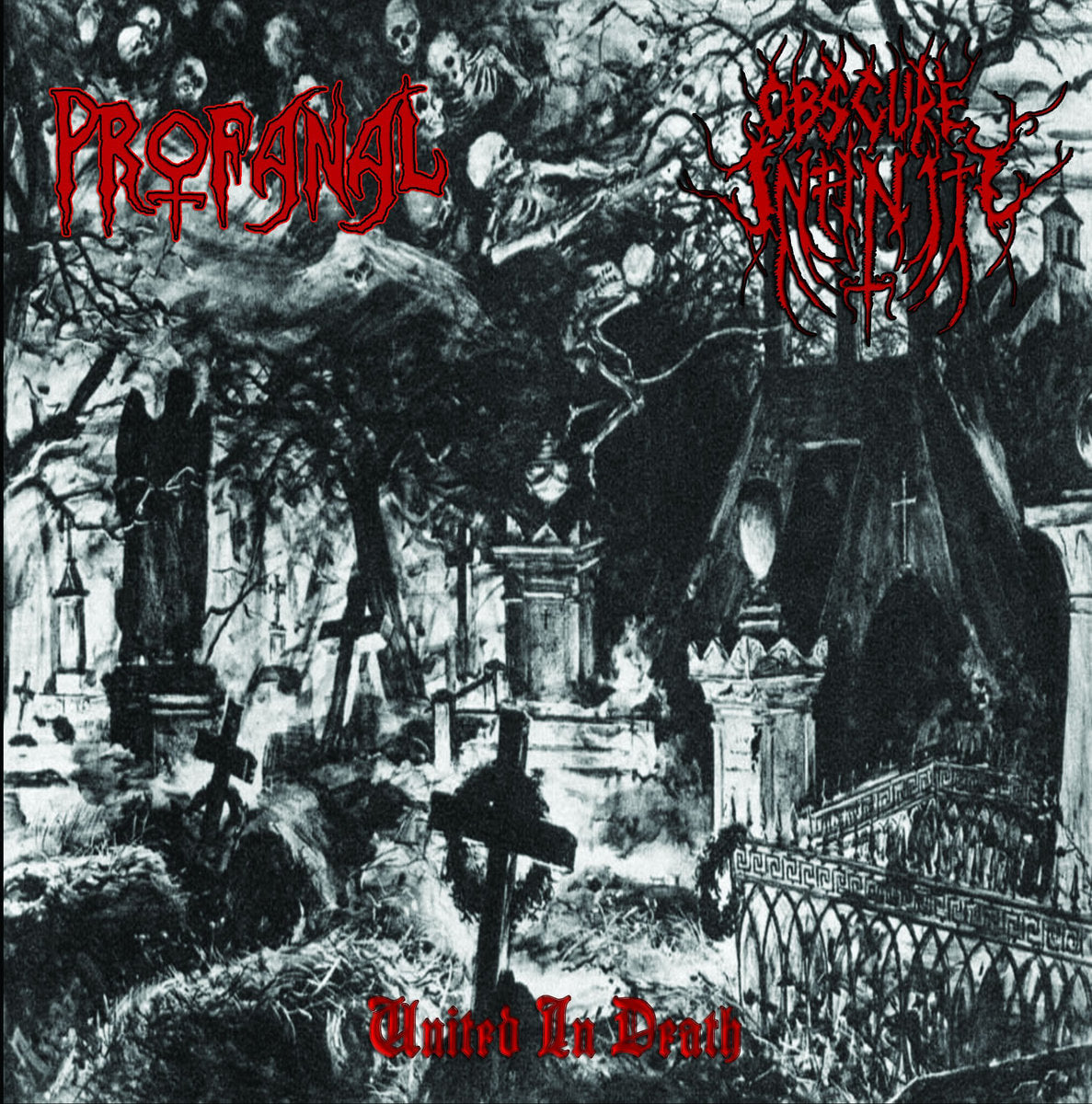 Profanal / Obscure Infinity – United In Death LP