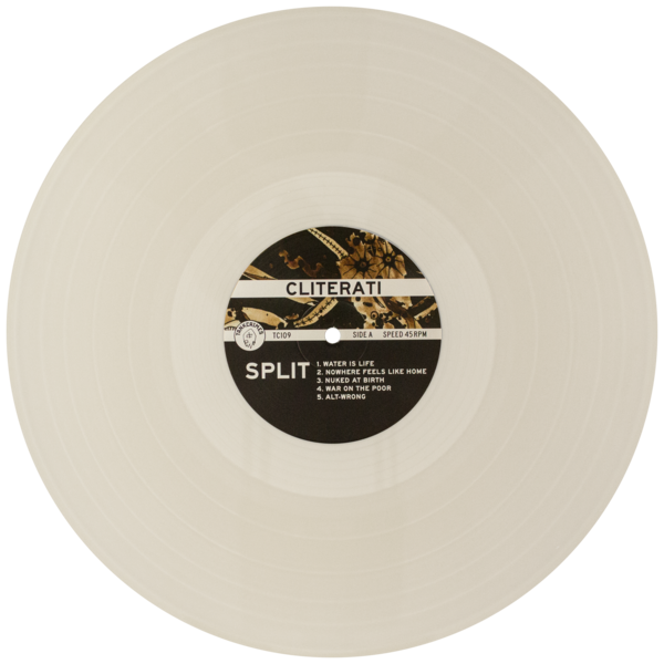 Violation Wound / Cliterati – S/T Split LP