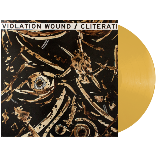 Violation Wound / Cliterati – S/T Split LP