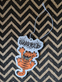 Black Metal Garfield Air Freshener