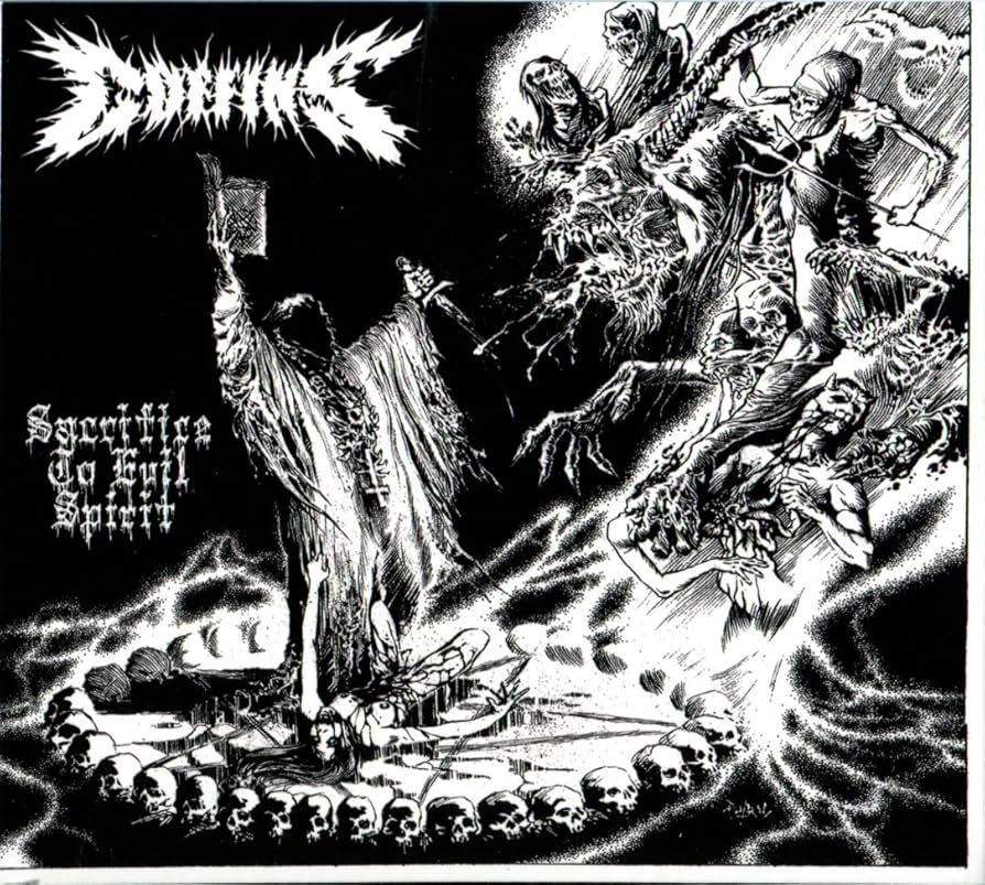 Coffins – Sacrifice To Evil Spirit 2LP (Rare / Used, NM)