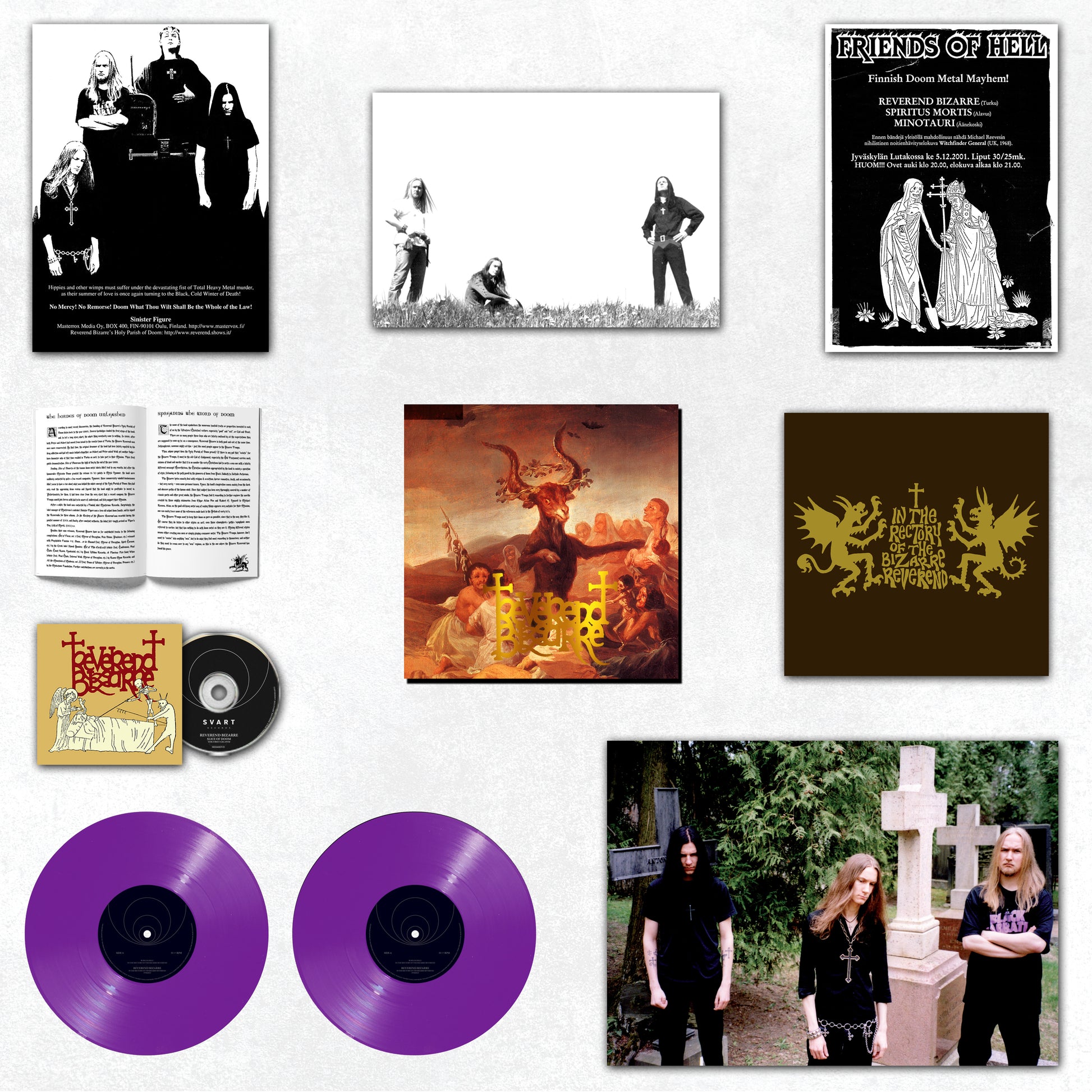 Reverend Bizarre – In The Rectory Of The Bizarre Reverend (20th Anniversary) LP