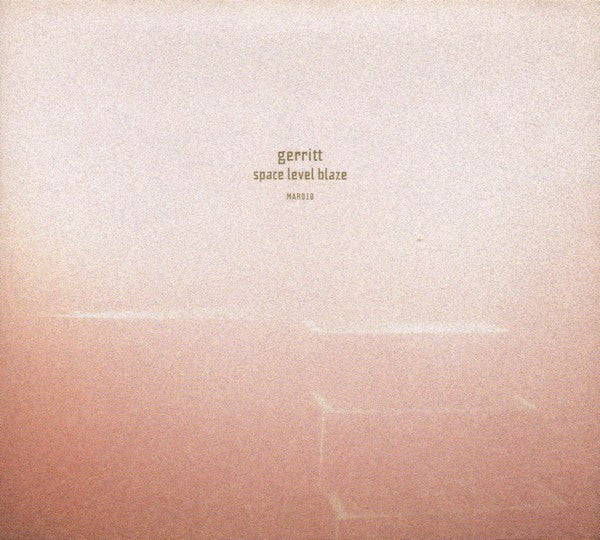 Gerritt – Space Level Blaze CD