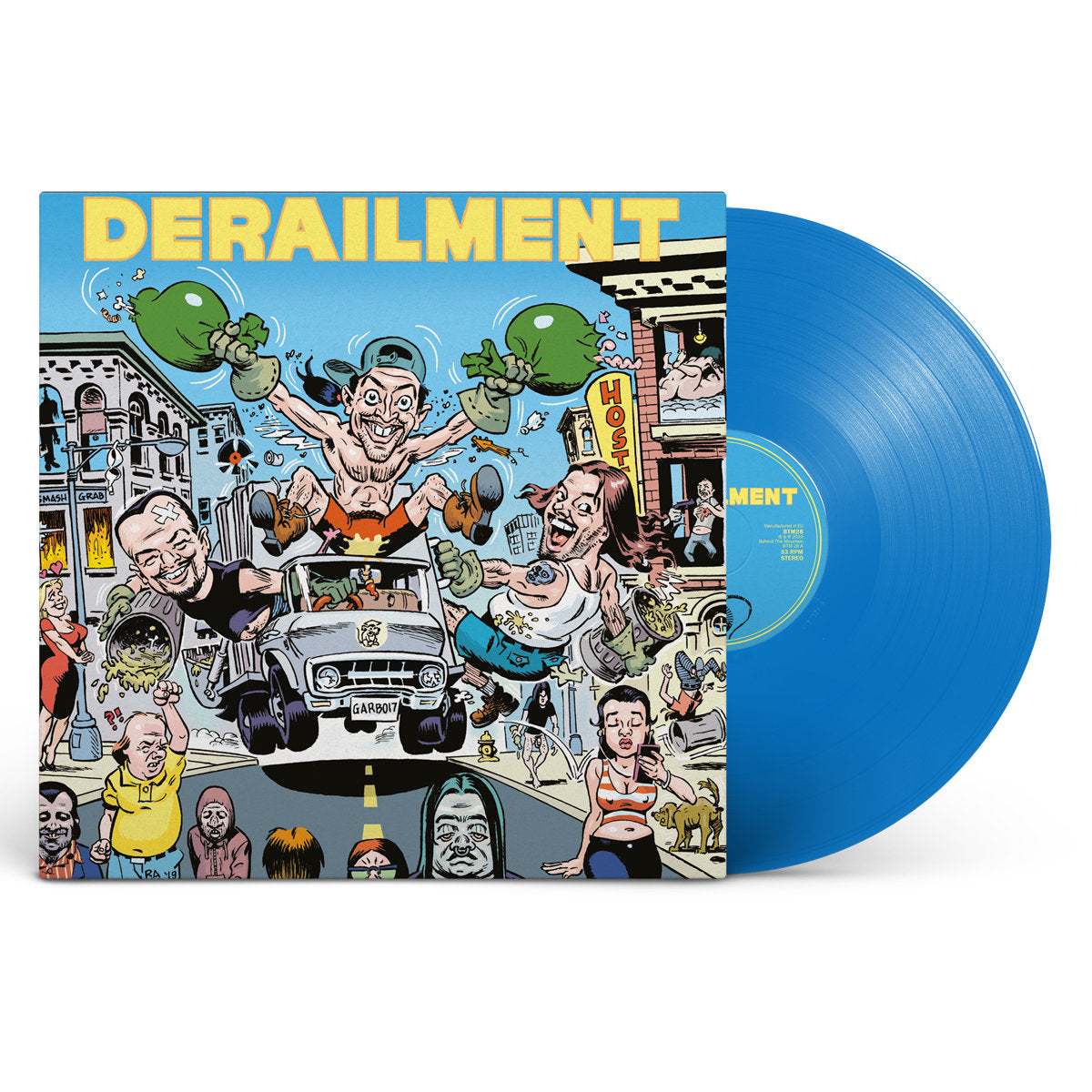 Derailment – Come Clean In Death LP