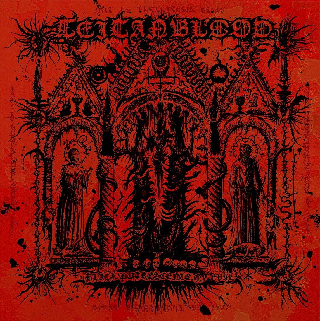 Teitanblood – Black Putrescence Of Evil LP
