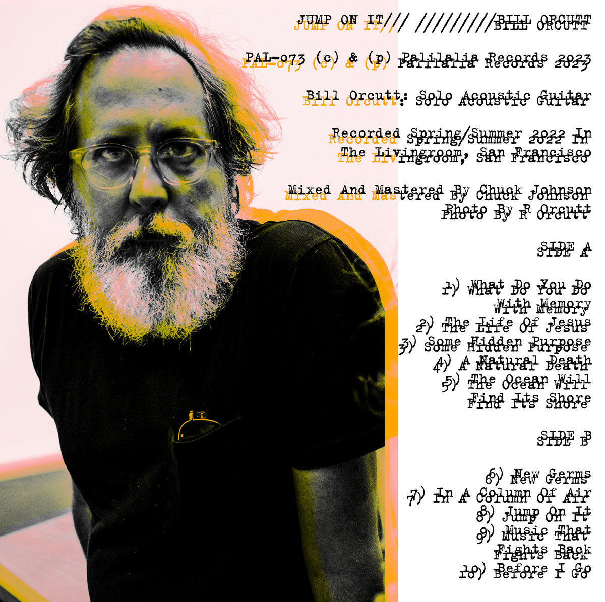 Bill Orcutt – Jump On It LP