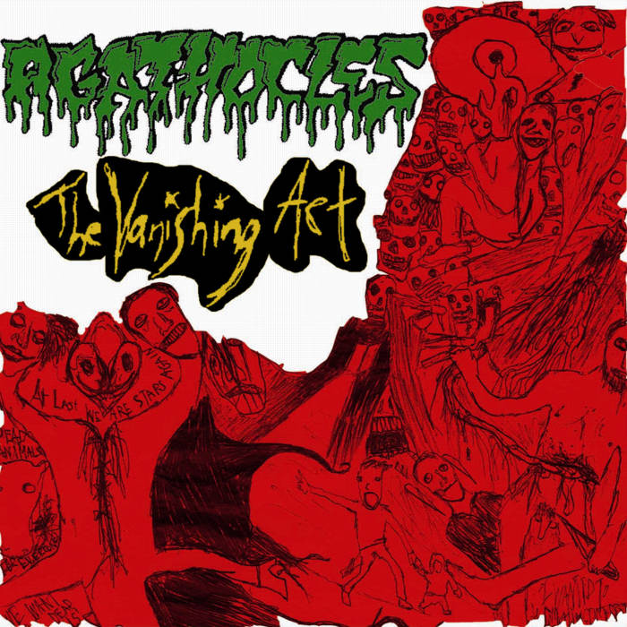 Agathocles / The Vanishing Act – S/T Split CD (Rare / Used, VG+)