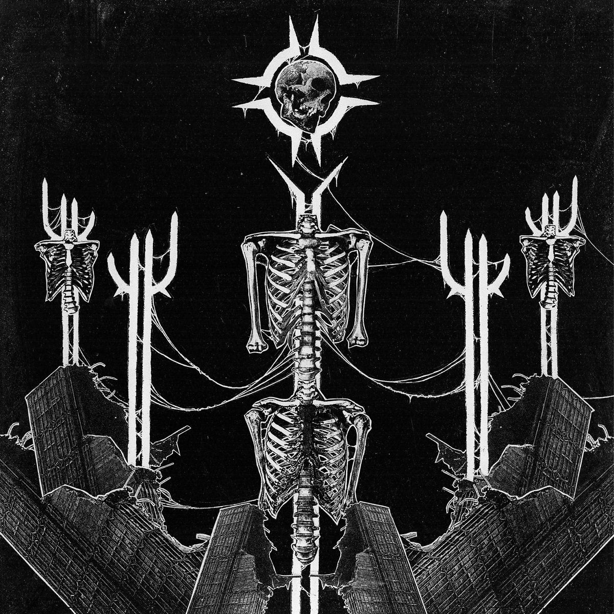Tumor / Burn In Hell – S/T Split 7&quot;