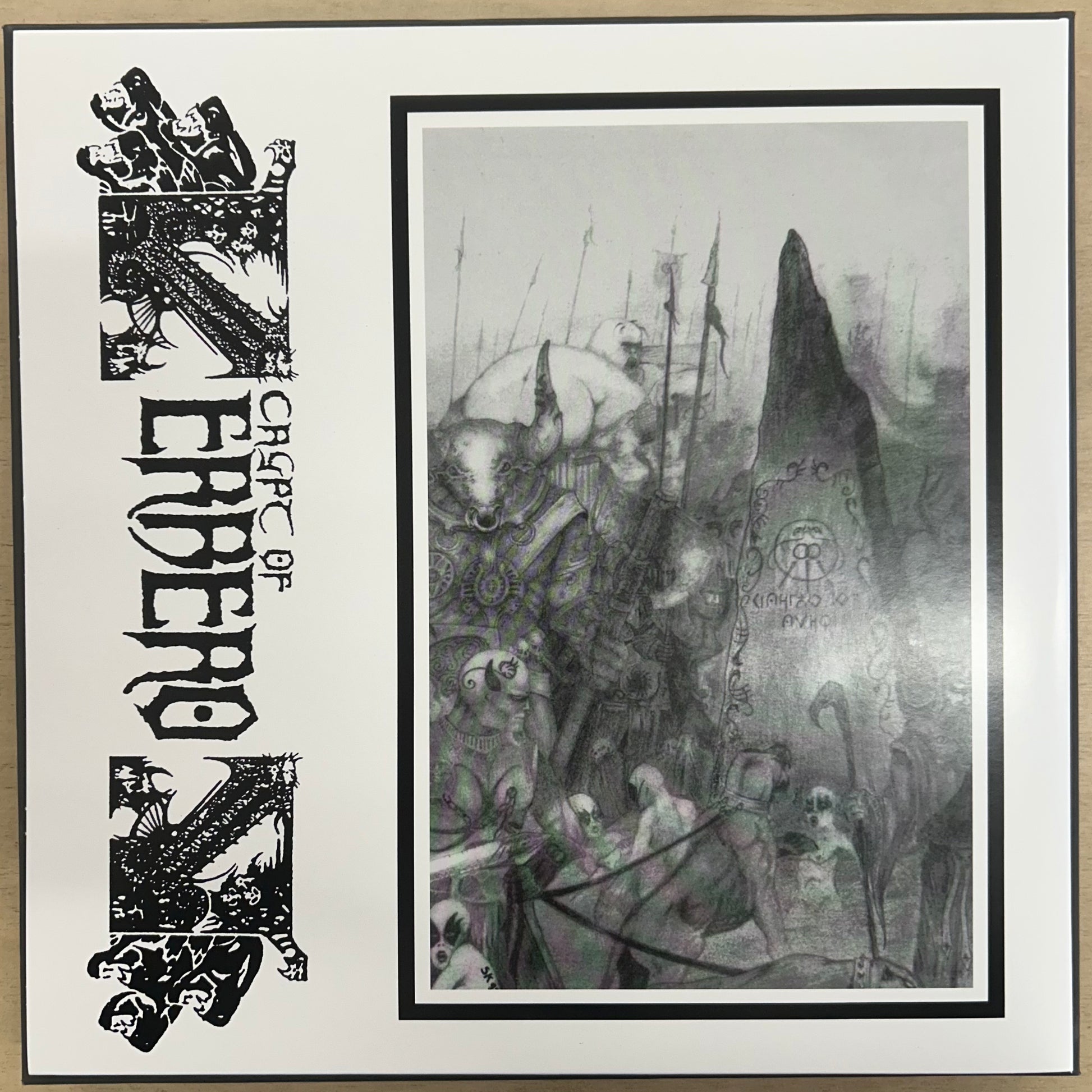 Crypt Of Kerberos ‎– MCMXCI-MCMXCIII 3LP (Rare / Used, M Unplayed)