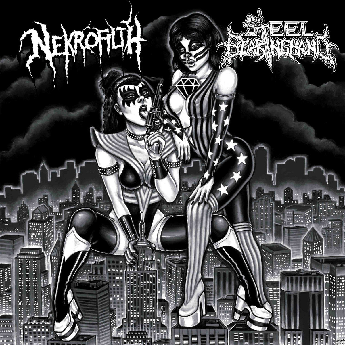 Nekrofilth / Steel Bearing Hand – S/T Split LP