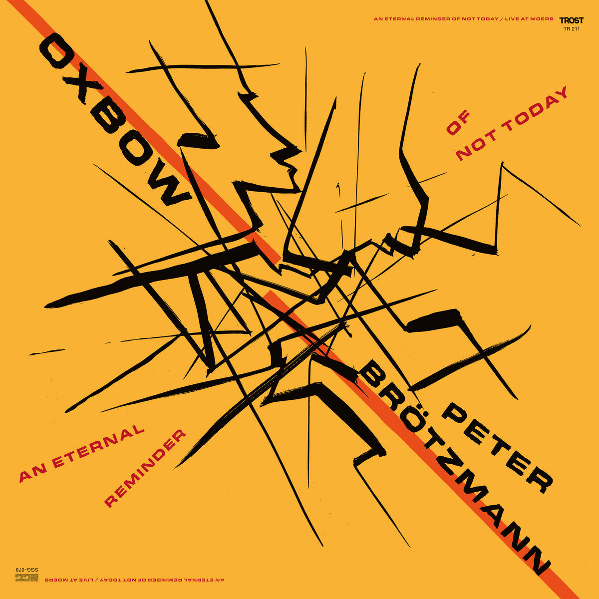 Oxbow &amp; Peter Brötzmann – An Eternal Reminder Of Not Today / Live at Moers 2LP