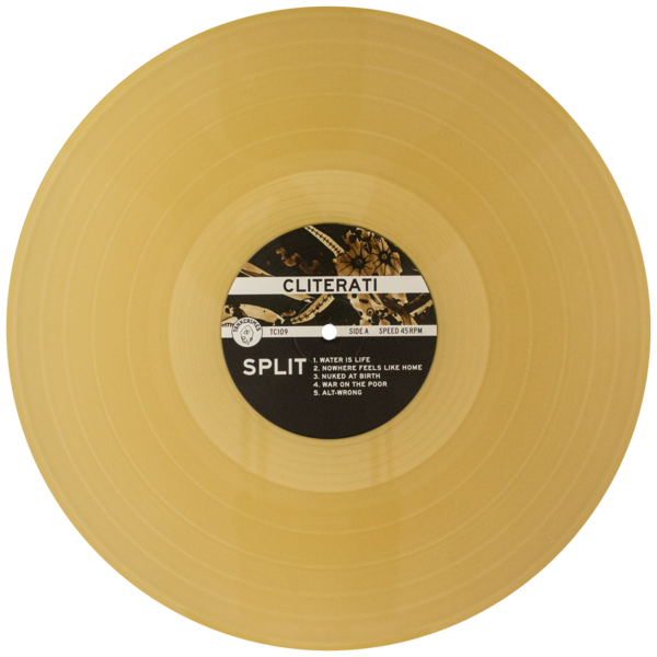 Violation Wound / Cliterati – S/T Split LP