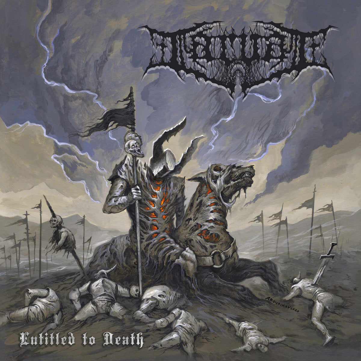 Larvae – Entitled to Death LP