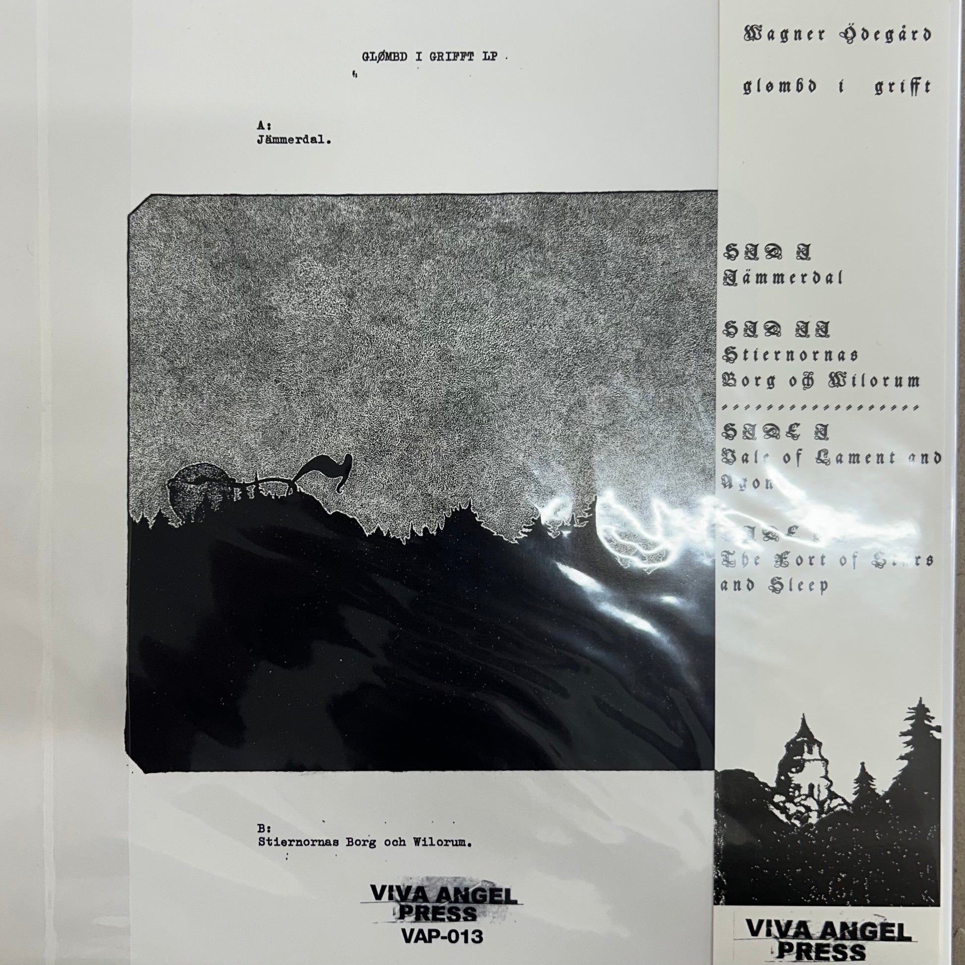 Wagner Ödegård – Glømbd I Grifft LP (Rare / Used, NM)